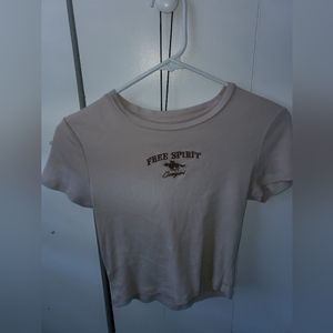 Free spirit cowgirl crop top
